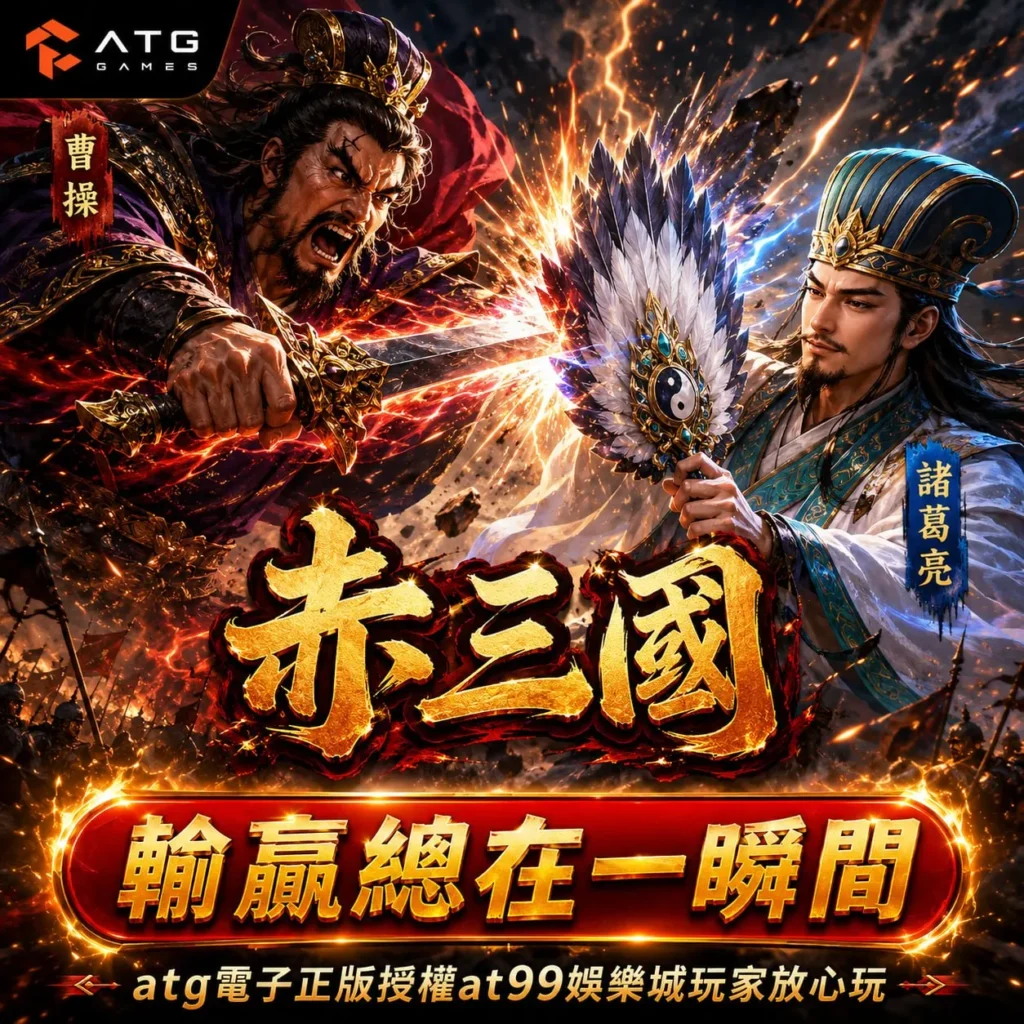 ATG赤三國曹操與諸葛亮對決畫面及赤三國訊號熱門主題圖